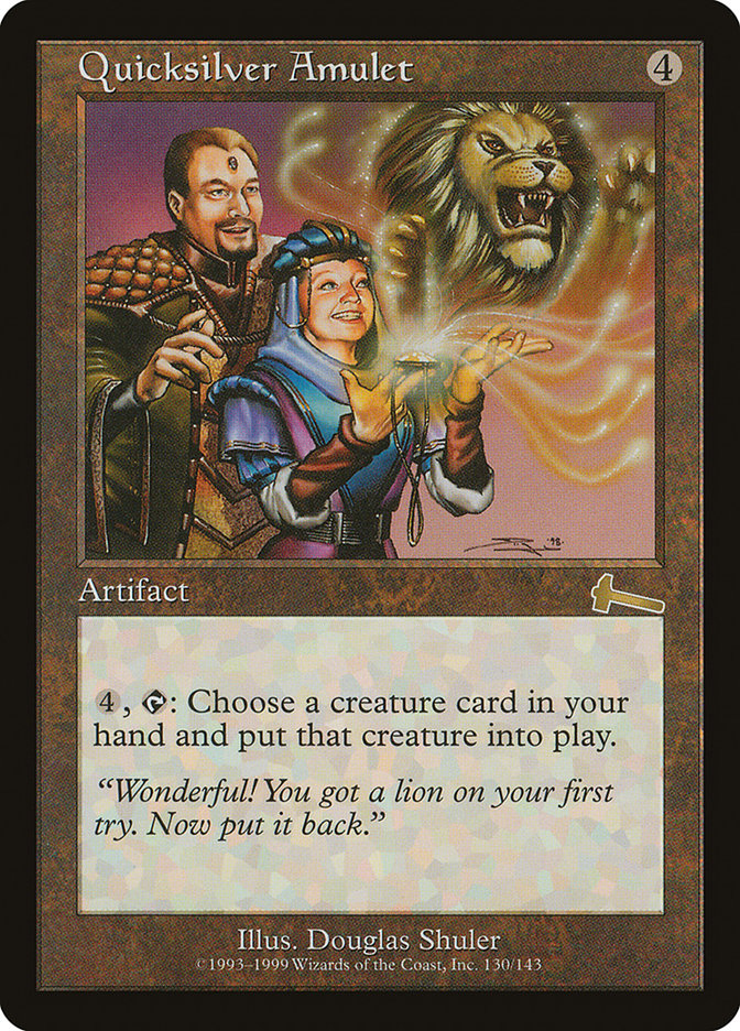 Quicksilver Amulet [Urza's Legacy] | Clutch Gaming