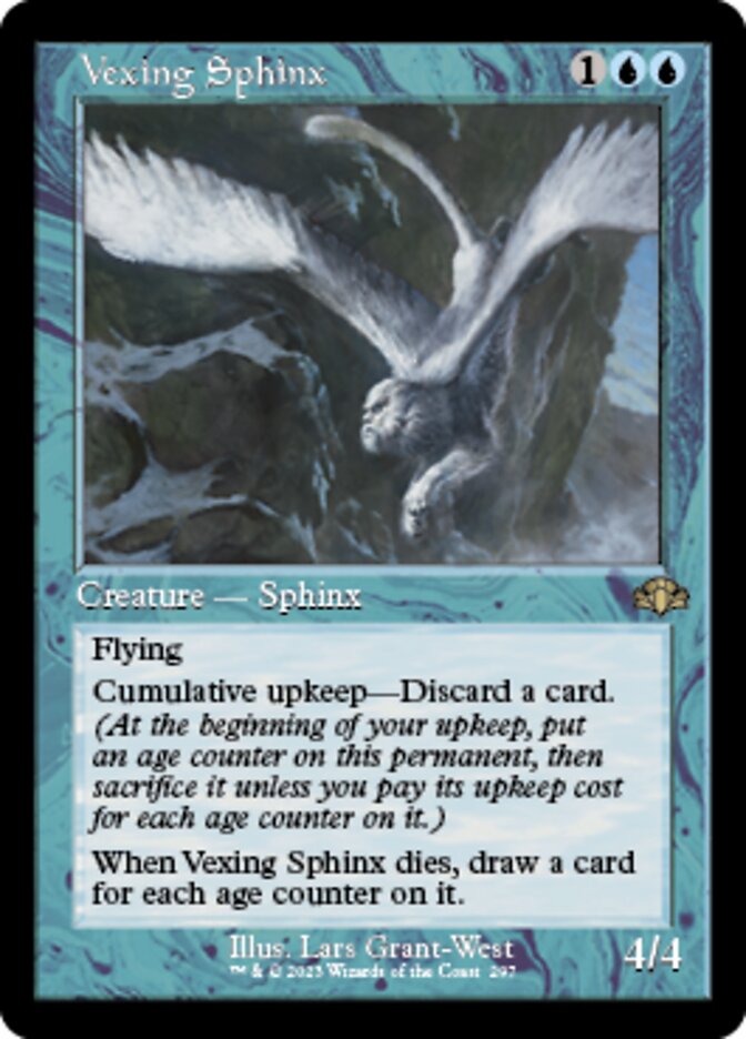 Vexing Sphinx (Retro) [Dominaria Remastered] | Clutch Gaming