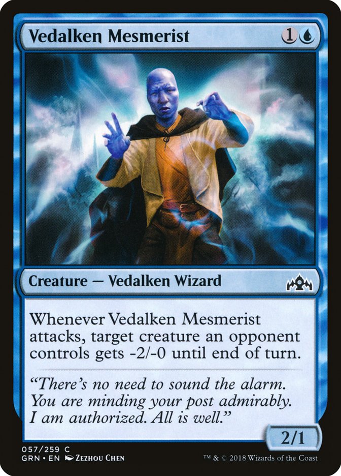 Vedalken Mesmerist [Guilds of Ravnica] | Clutch Gaming