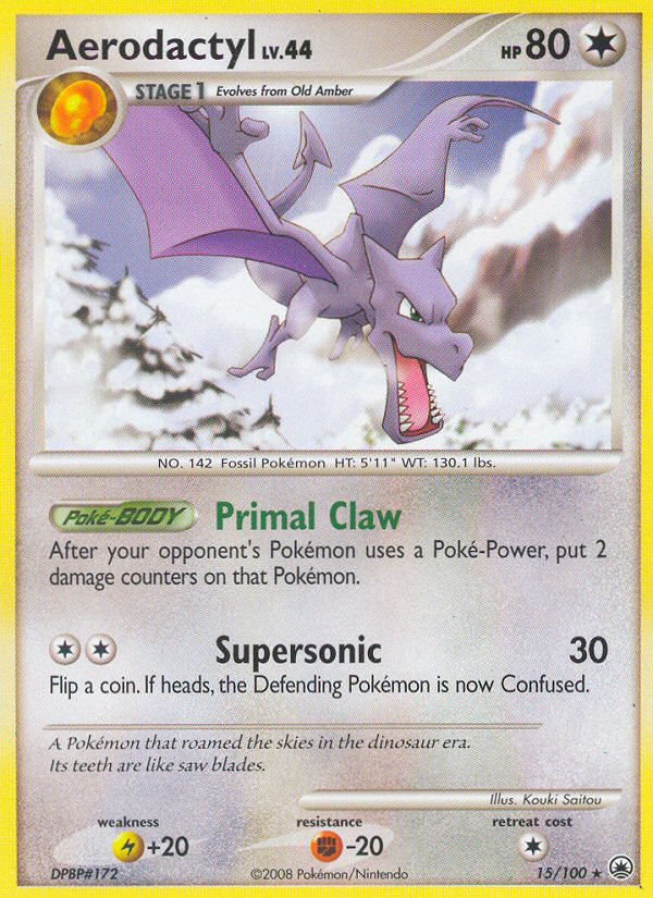 Aerodactyl (15/100) [Diamond & Pearl: Majestic Dawn] | Clutch Gaming