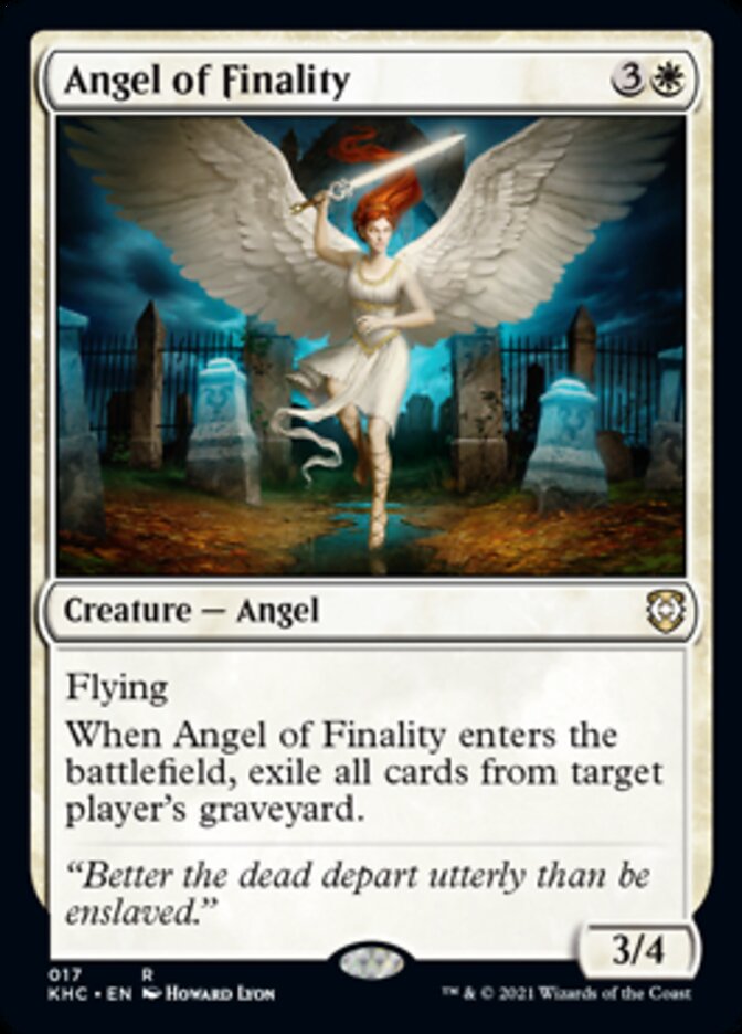 Angel of Finality [Kaldheim Commander] | Clutch Gaming