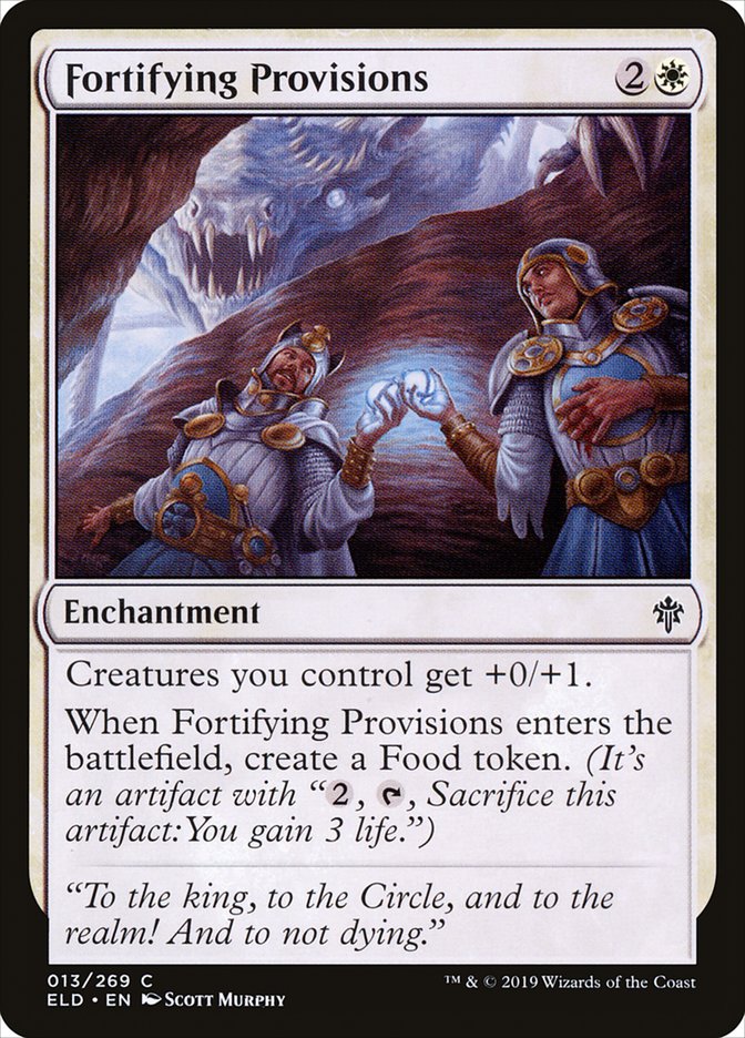 Fortifying Provisions [Throne of Eldraine] | Clutch Gaming