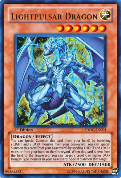 Lightpulsar Dragon [SDDC-EN001] Ultra Rare | Clutch Gaming