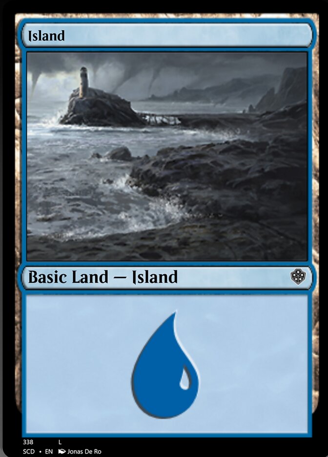 Island (338) [Starter Commander Decks] | Clutch Gaming