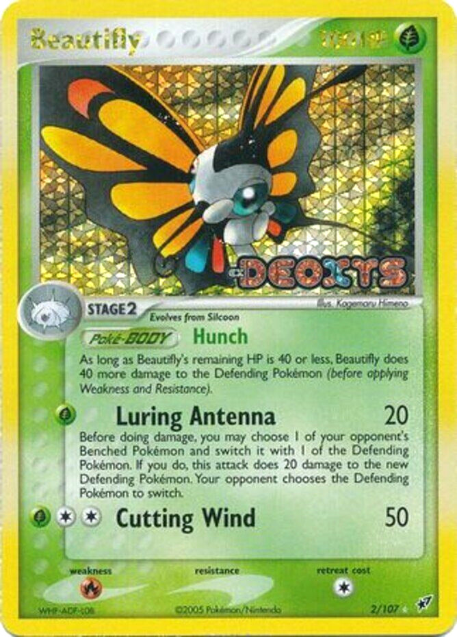 Beautifly (2/107) (Stamped) [EX: Deoxys] | Clutch Gaming