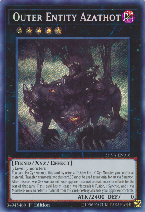 Outer Entity Azathot [SHVA-EN018] Secret Rare | Clutch Gaming