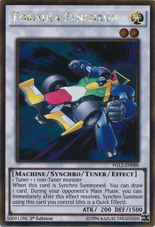 Formula Synchron [PGL2-EN088] Gold Rare | Clutch Gaming