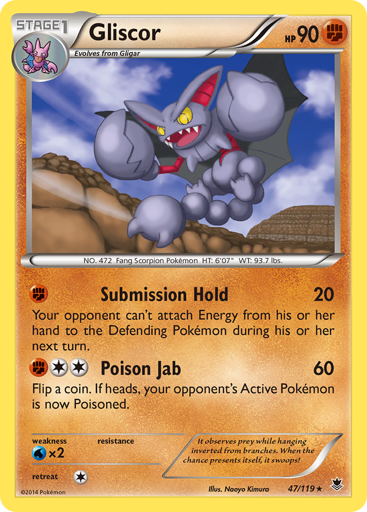 Gliscor (47/119) [XY: Phantom Forces] | Clutch Gaming