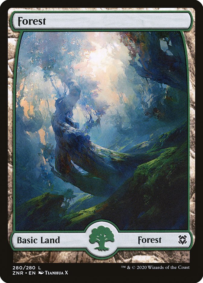 Forest (280) [Zendikar Rising] | Clutch Gaming