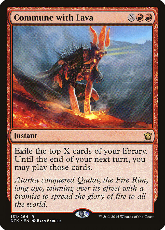 Commune with Lava [Dragons of Tarkir] | Clutch Gaming