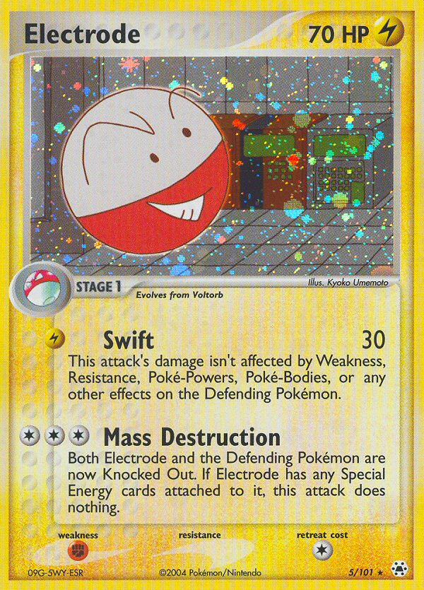 Electrode (5/101) [EX: Hidden Legends] | Clutch Gaming