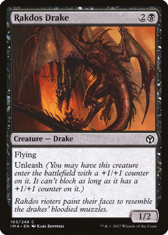 Rakdos Drake [Iconic Masters] | Clutch Gaming