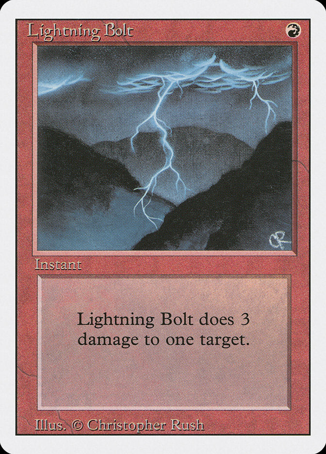 Lightning Bolt [Revised Edition] | Clutch Gaming