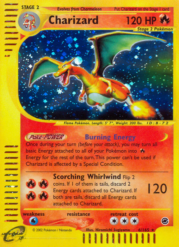 Charizard (6/165) [Expedition: Base Set] | Clutch Gaming