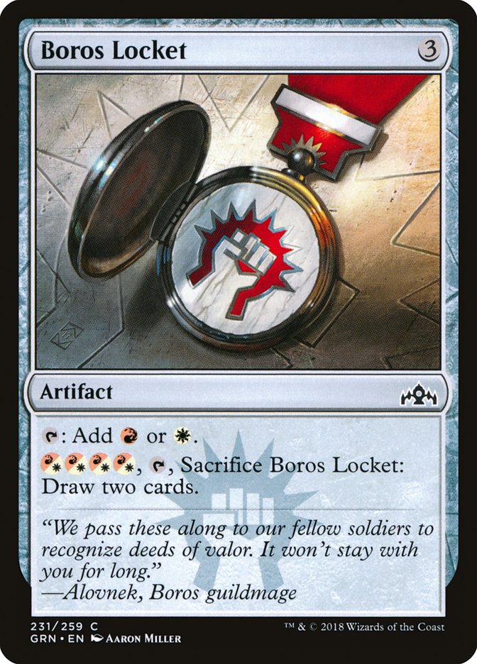 Boros Locket [Guilds of Ravnica] | Clutch Gaming