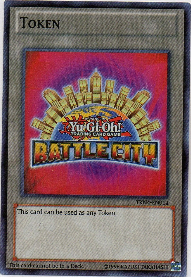 Yu-Gi-Oh! Battle City Token [TKN4-EN014] Super Rare | Clutch Gaming