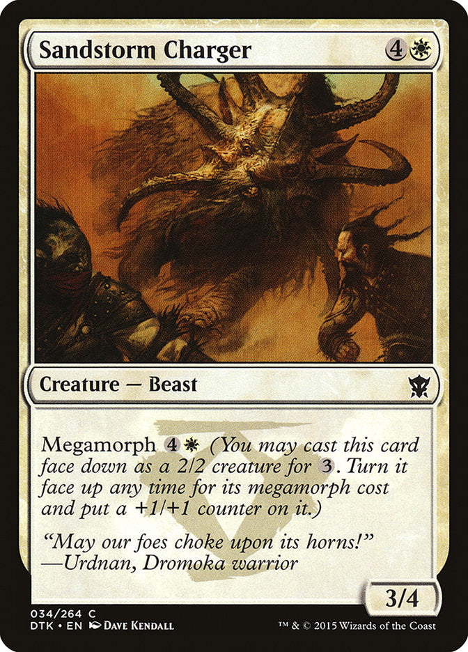 Sandstorm Charger [Dragons of Tarkir] | Clutch Gaming