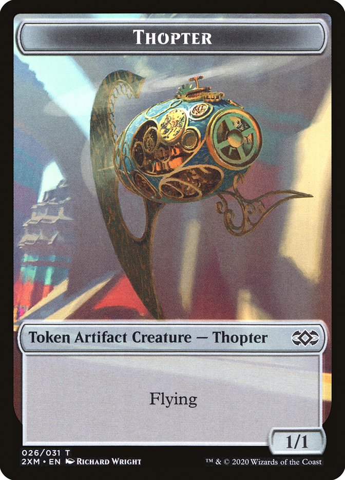 Thopter Token (026/031) [Double Masters Tokens] | Clutch Gaming