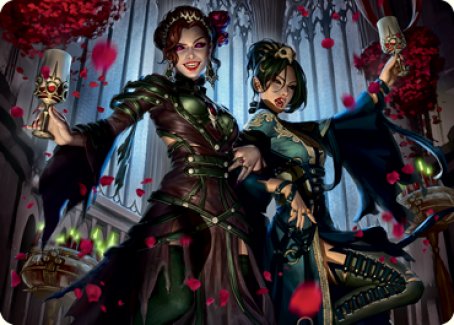 Falkenrath Celebrants 2 Art Card [Innistrad: Crimson Vow Art Series] | Clutch Gaming