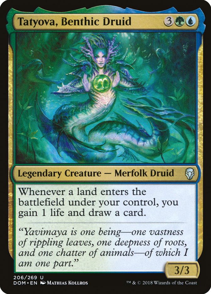 Tatyova, Benthic Druid [Dominaria] | Clutch Gaming