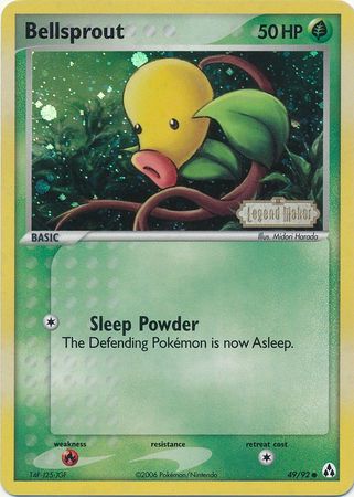 Bellsprout (49/92) (Stamped) [EX: Legend Maker] | Clutch Gaming