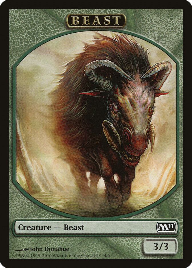 Beast Token [Magic 2011 Tokens] | Clutch Gaming