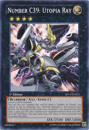 Number C39: Utopia Ray [SP14-EN022] Starfoil Rare | Clutch Gaming