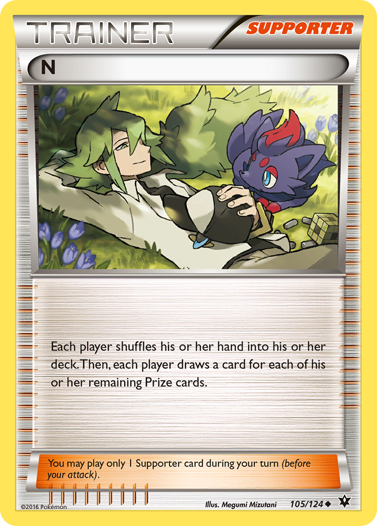 N (105/124) [XY: Fates Collide] | Clutch Gaming