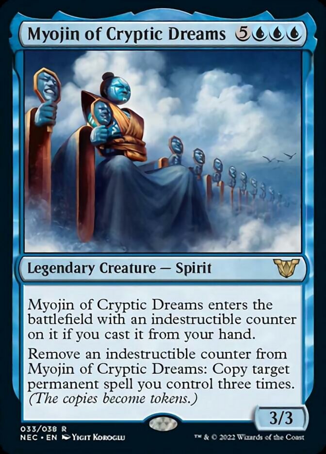 Myojin of Cryptic Dreams [Kamigawa: Neon Dynasty Commander] | Clutch Gaming