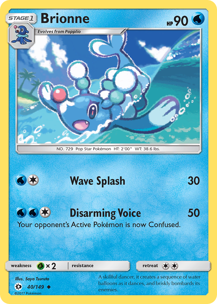 Brionne (40/149) [Sun & Moon: Base Set] | Clutch Gaming