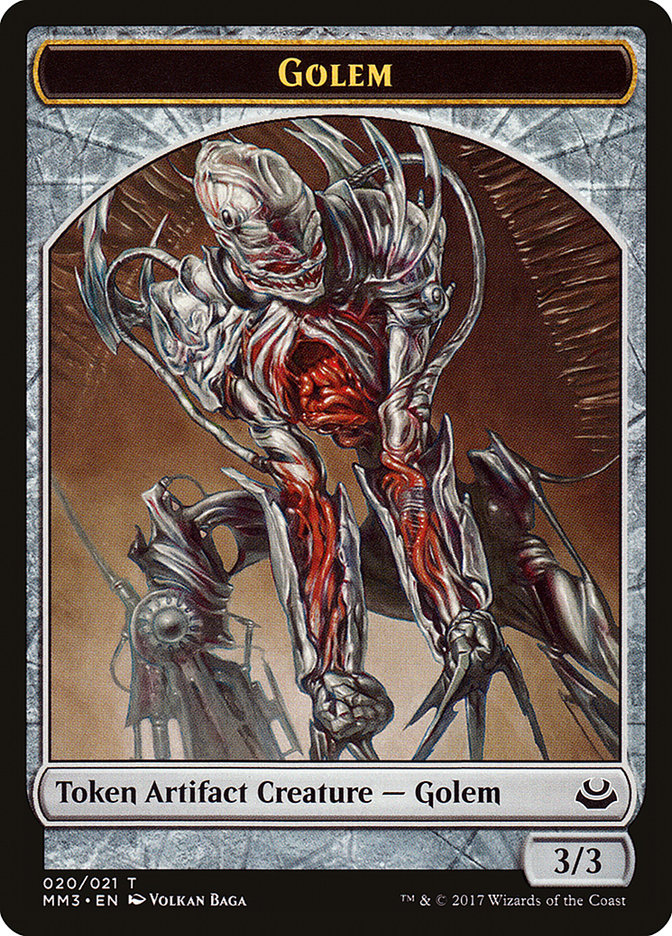 Golem Token [Modern Masters 2017 Tokens] | Clutch Gaming