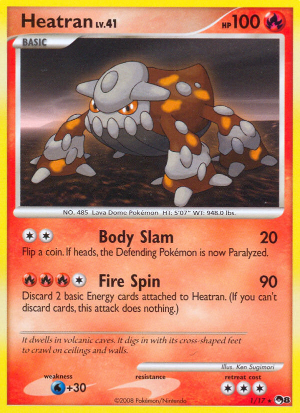 Heatran (1/17) [POP Series 8] | Clutch Gaming