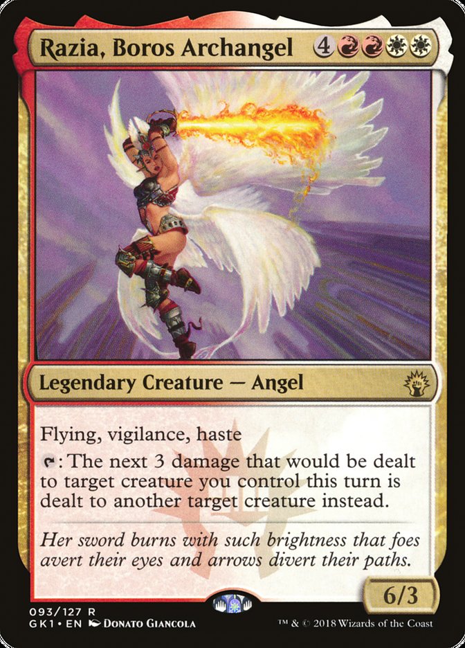 Razia, Boros Archangel [Guilds of Ravnica Guild Kit] | Clutch Gaming