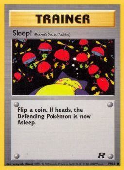 Sleep! (79/82) [Team Rocket Unlimited] | Clutch Gaming