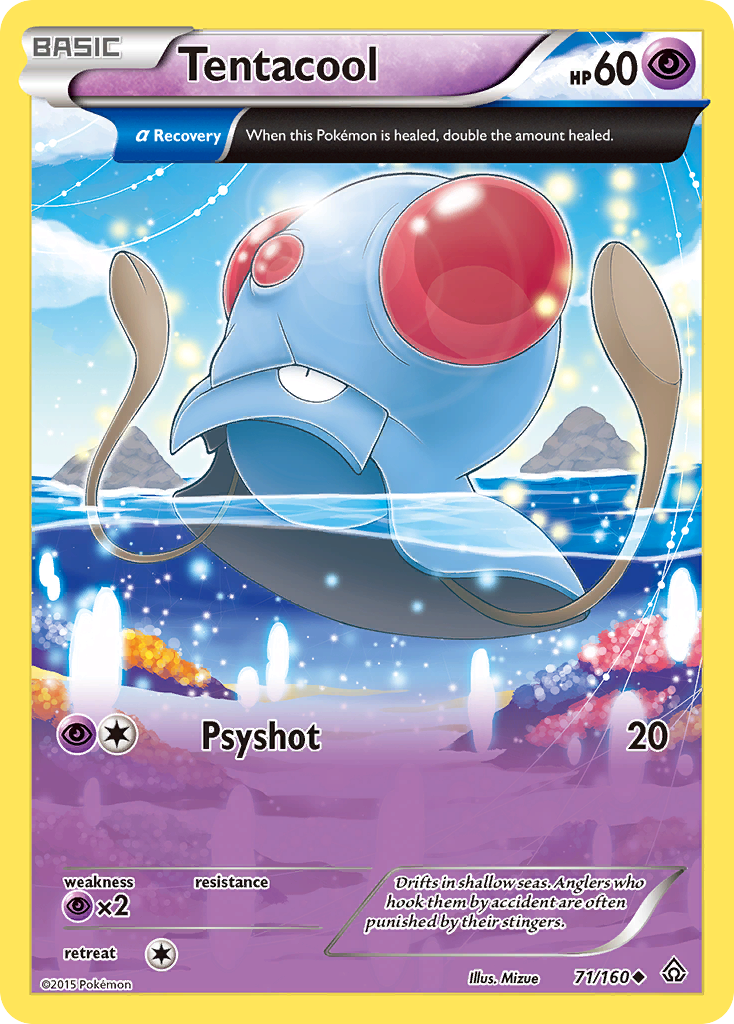 Tentacool (71/160) [XY: Primal Clash] | Clutch Gaming