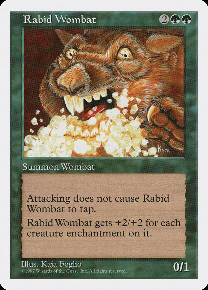 Rabid Wombat [Fifth Edition] | Clutch Gaming