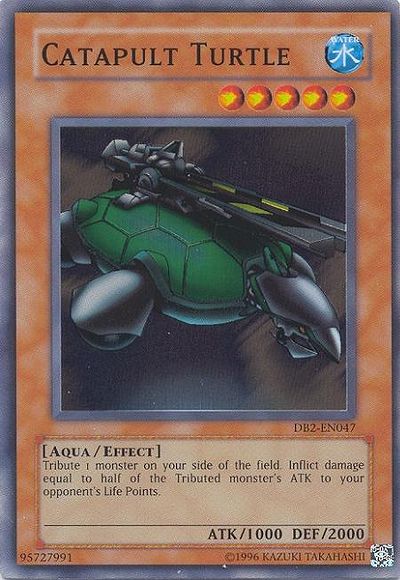 Catapult Turtle [DB2-EN047] Super Rare | Clutch Gaming