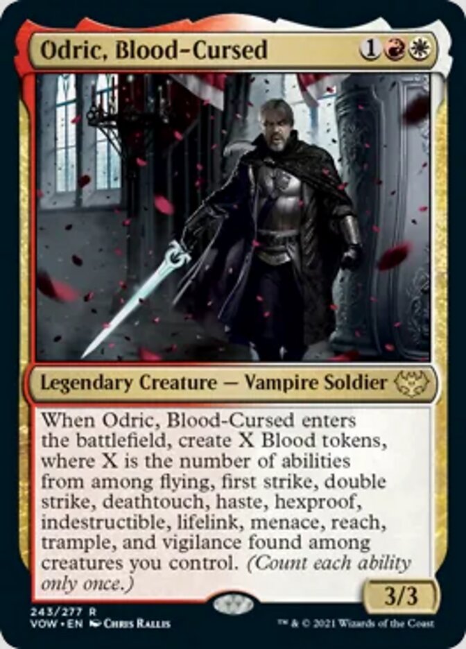 Odric, Blood-Cursed [Innistrad: Crimson Vow] | Clutch Gaming