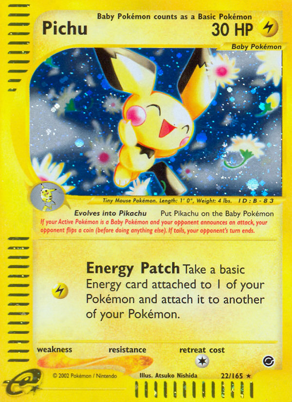 Pichu (22/165) [Expedition: Base Set] | Clutch Gaming