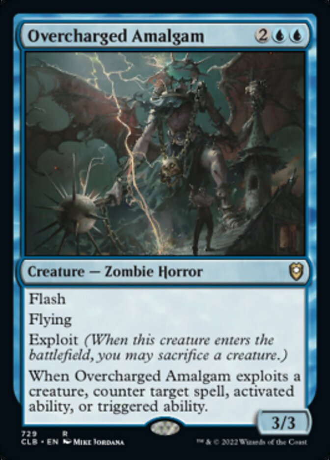 Overcharged Amalgam [Commander Legends: Battle for Baldur's Gate] | Clutch Gaming