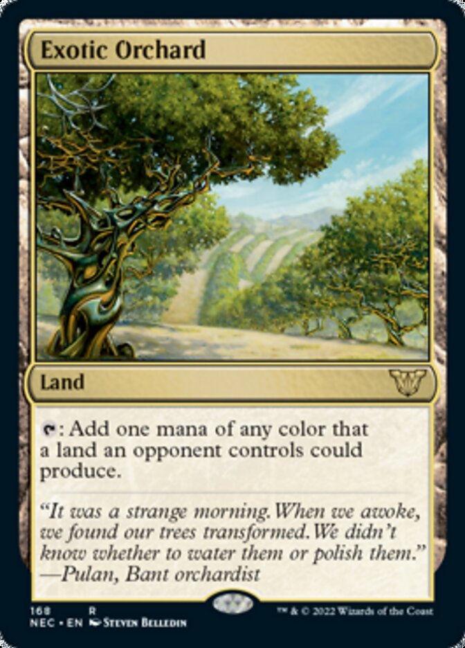 Exotic Orchard [Kamigawa: Neon Dynasty Commander] | Clutch Gaming