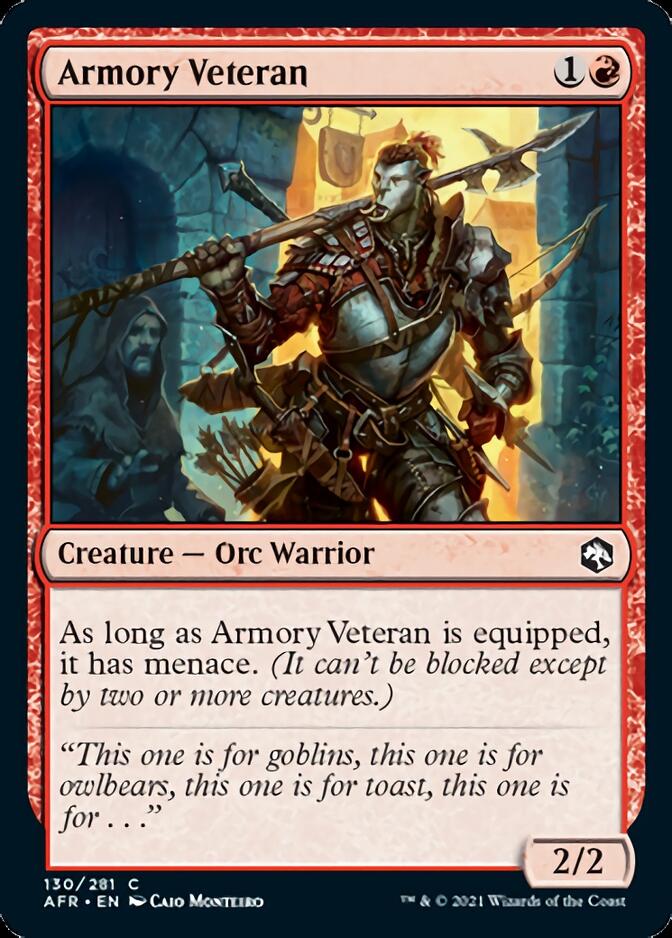 Armory Veteran [Dungeons & Dragons: Adventures in the Forgotten Realms] | Clutch Gaming