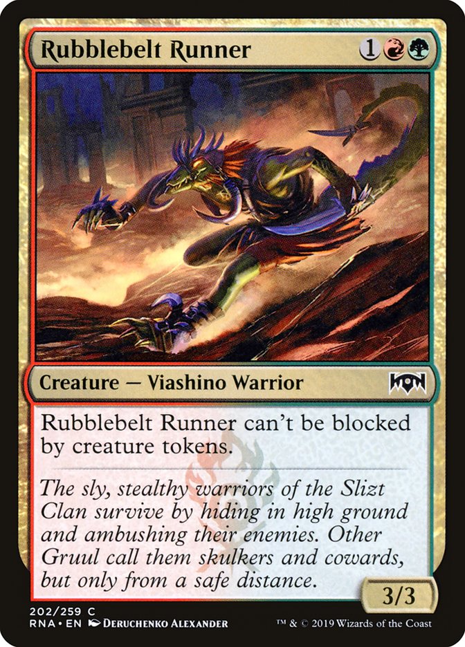 Rubblebelt Runner [Ravnica Allegiance] | Clutch Gaming