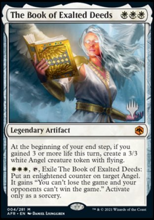 The Book of Exalted Deeds (Promo Pack) [Dungeons & Dragons: Adventures in the Forgotten Realms Promos] | Clutch Gaming