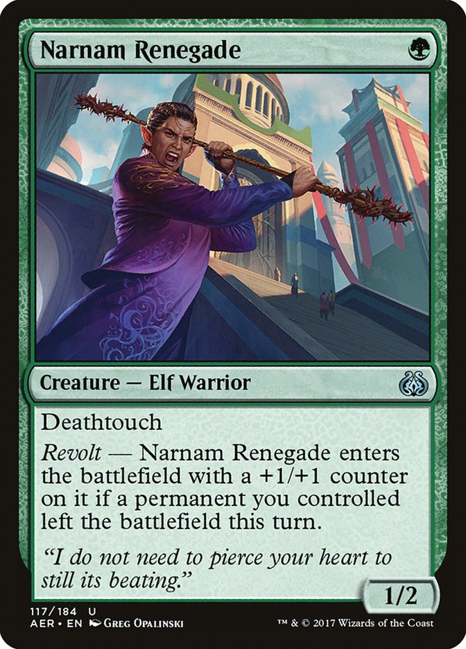 Narnam Renegade [Aether Revolt] | Clutch Gaming