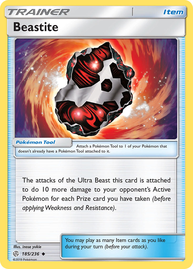 Beastite (185/236) [Sun & Moon: Cosmic Eclipse] | Clutch Gaming