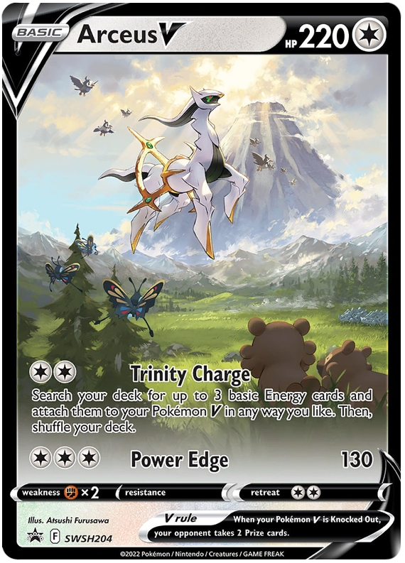 Arceus V (SWSH204) [Sword & Shield: Black Star Promos] | Clutch Gaming