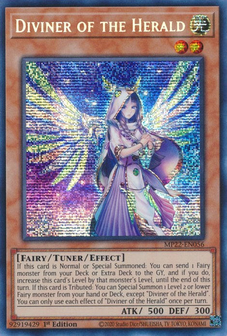 Diviner of the Herald [MP22-EN056] Prismatic Secret Rare | Clutch Gaming