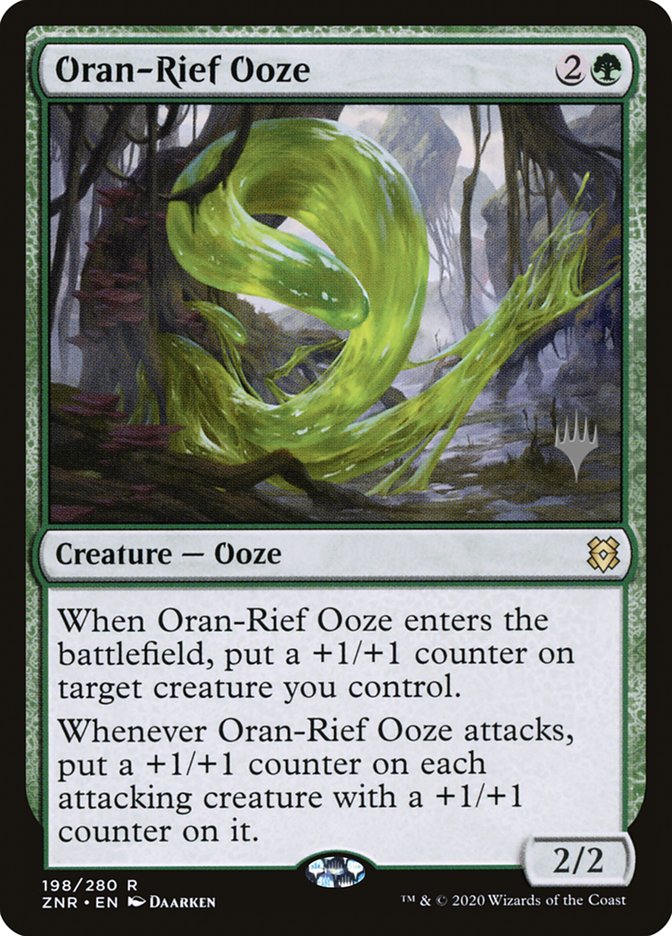 Oran-Rief Ooze (Promo Pack) [Zendikar Rising Promos] | Clutch Gaming