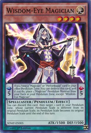 Wisdom-Eye Magician [SDMP-EN005] Super Rare | Clutch Gaming